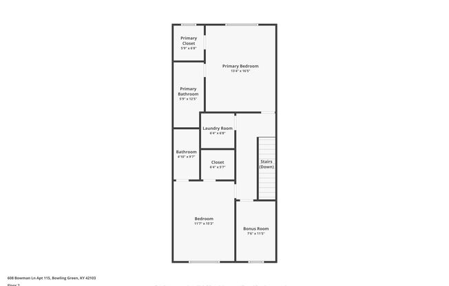 2 beds, 2.5 baths, 1,305 sqft, $1,225, Unit 109