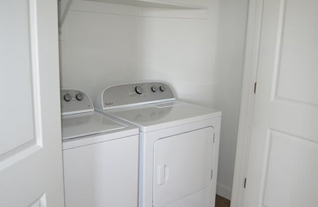 In-home Laundry Rooms at Parc West Apartments, Draper, 84020