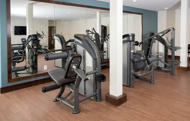 Cardio Studio Equipment at The Legends of Columbia Heights 55+ Living, Columbia Heights