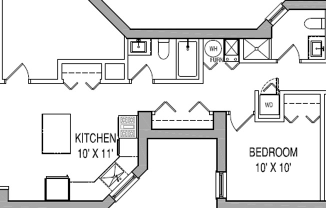 3 beds, 2 baths, 1,200 sqft, $4,495, Unit 911 - 3N