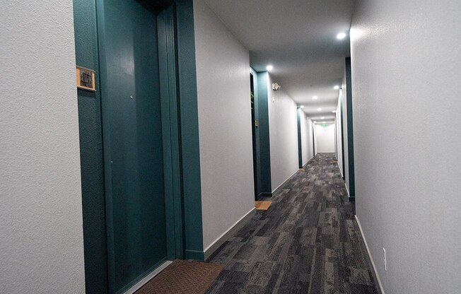 a row of mirrors on a wall in a room