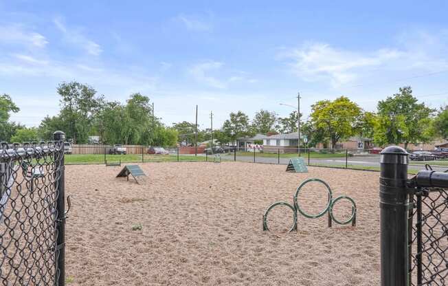 Dog  Park at Hilltop View Apartments