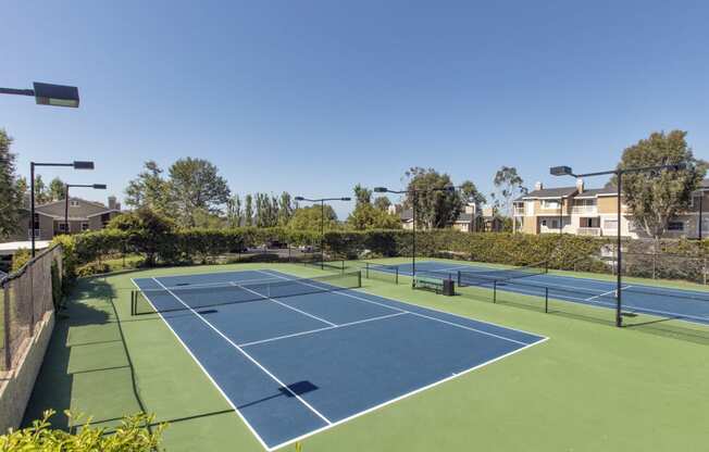 Tennis courts