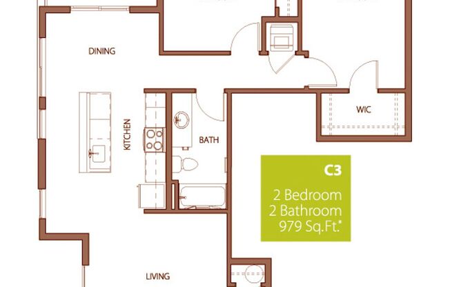 2 beds, 1 bath, $2,075, Unit Unit 501