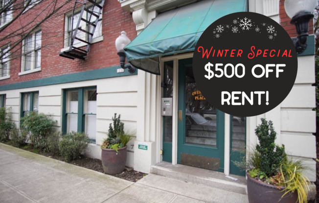 **Winter Special** Fantastic Nob Hill Top-Floor 1Bdr with Hardwoods & Cute Built-ins!