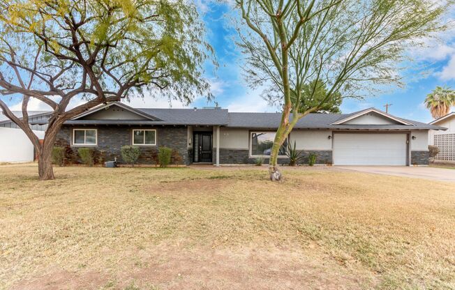 Beautifully remodeled Tempe home w/ 4 bedrooms 2 bathrooms and massive yard!