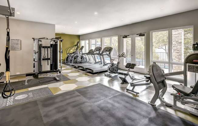 Retreat at Barton Creek Apartments Fitness Center