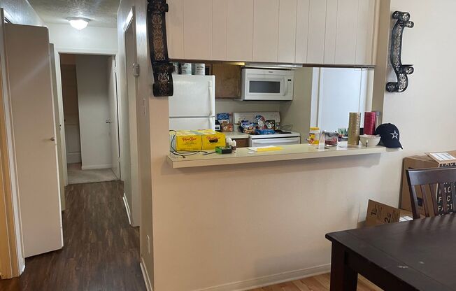 AVAILABLE FOR AUGUST MOVE IN!!!  Spacious 2 bedroom 2 Bathroom with a Yard!