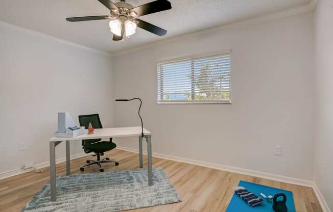 Renovated Secondary Bedroom at Captiva Club Apartments at 4401 Club Captiva Drive in Tampa, FL 33615