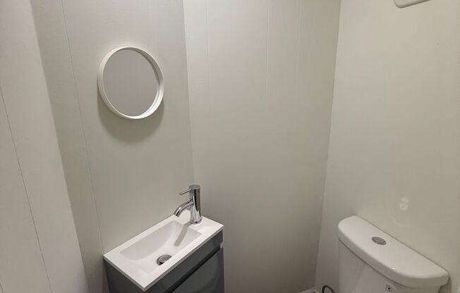 Cute, updated 2BR house coming up for September 1st.