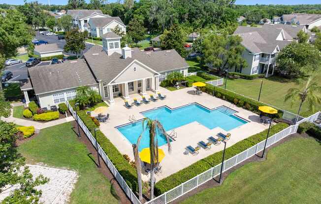 Aerial View of Pool