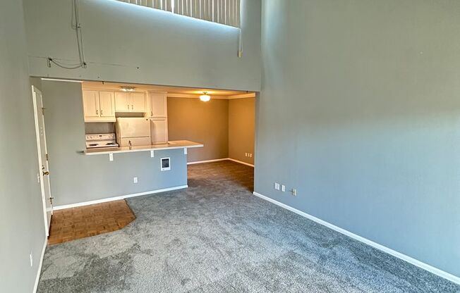 Best upstairs 3BD/2BA unit in the complex with new carpet, new vinyl floors, new paint, 2 parking spaces and pool/spa available now!