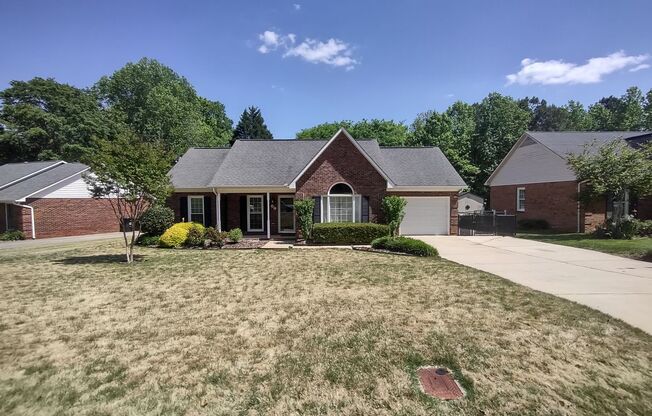Beautiful Brick Ranch located in Cinnamon Hill community!