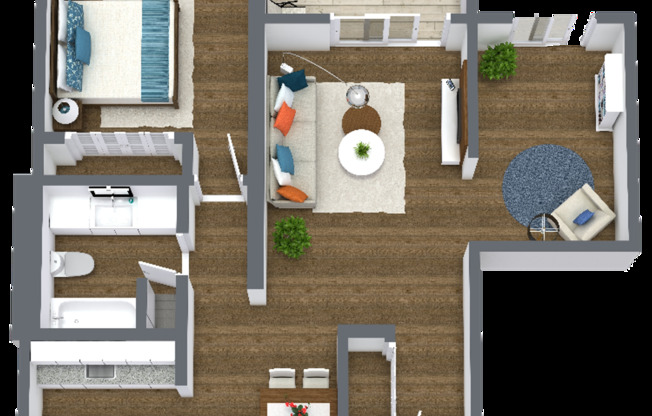 1 bed, 1 bath, 750 sqft, $1,450, Unit 816-210