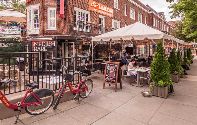 Discover local eateries throughout Cleveland Park.