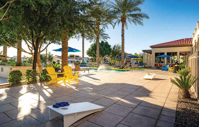 Almeria at Ocotillo apartments exterior