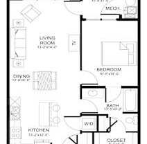 Partner-provided photo for $1068 unit