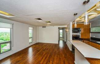 Bright and open living area with lots of natural lighting