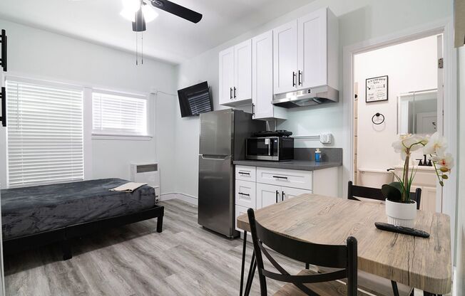 Studio, 1 bath, 176 sqft, $1,245, Unit 21