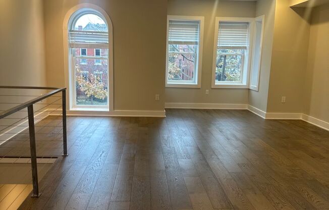 Modern 2 Bedroom, 2 Bathroom Penthouse with Parking in Historic LeDroit Park