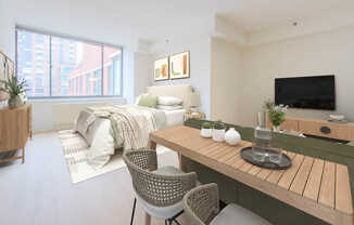 Living Room with Hard Surface Flooring