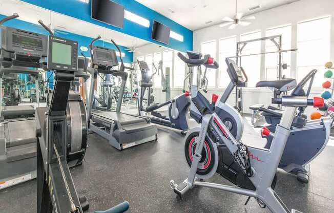 Cardio Equipment at San Tropez