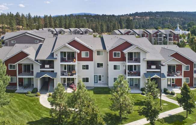 Pine Valley Ranch Apartments Aerial View