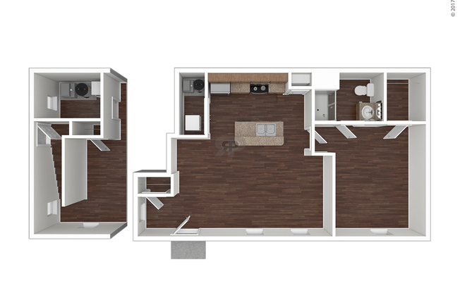 1 bed, 1 bath, 689 sqft, $1,210