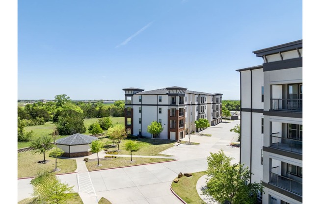 exterior street view of Berkshire Spring Creek apartments