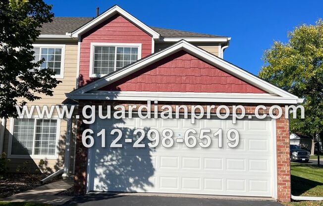 End Unit Townhouse Available October 1st, Open Floor Plan, Fireplace, Patio, Loft Area