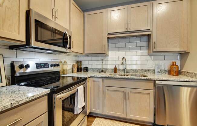 Spacious Kitchen with Pantry Cabinet at TRIO @ southbridge, Minnesota, 55379