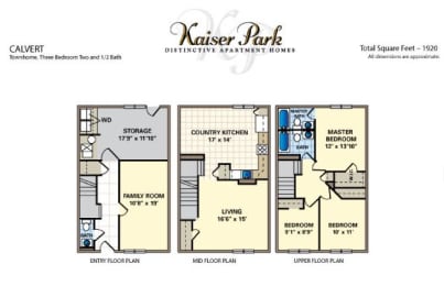 3 beds, 2.5 baths, 1,920 sqft, $3,484