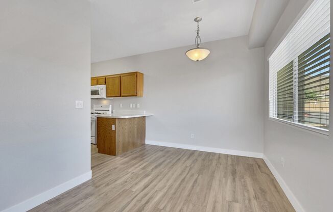 3 bedroom townhome with 2 car garage