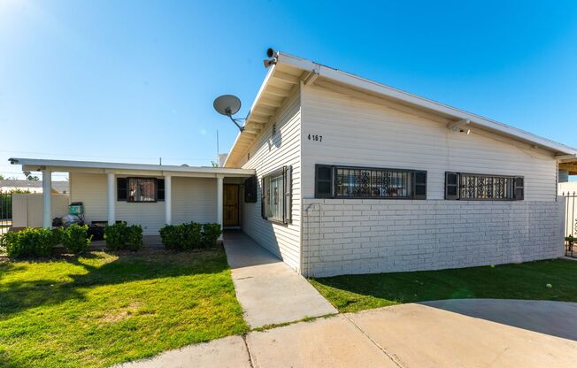 Historic Neighborhood + Utilities Included | 3BR with Backyard Oasis and Detached casita