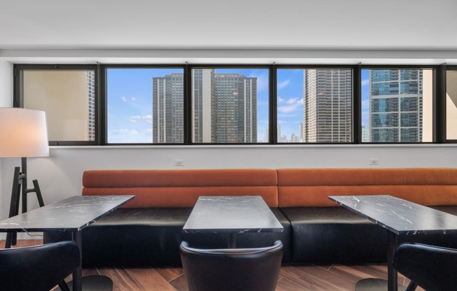 Co-working spaces at Shoreham and Tides Apartments, Chicago, 60601