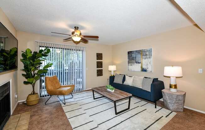 Model Living Room at Stewarts Ferry, Nashville, Tennessee