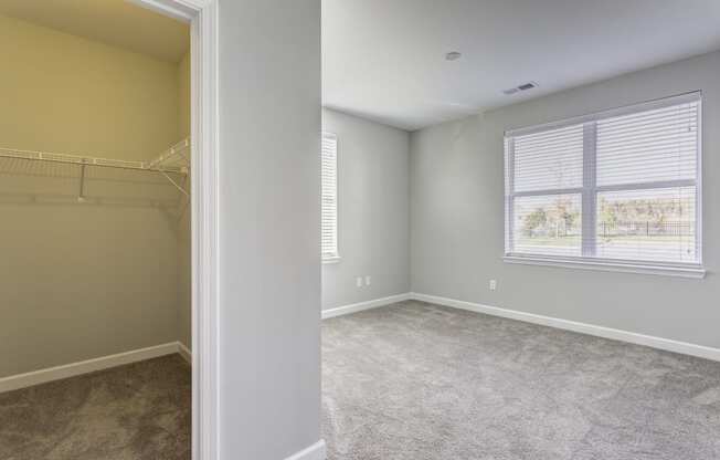 Beige Carpet in Bedroom at Whetstone Flats, Nashville