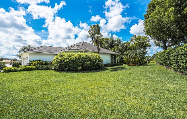AVAILABLE MAY 1st! - Rarely available furnished annual rental 3BR/2BA Single Family Home w/2 car garage in sought after Lely Resort!