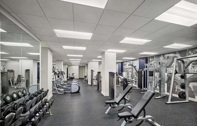 Fitness Center at The Franklin Residences, Philadelphia, PA