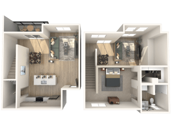 1 bed, 1 bath, 899 sqft, $1,725