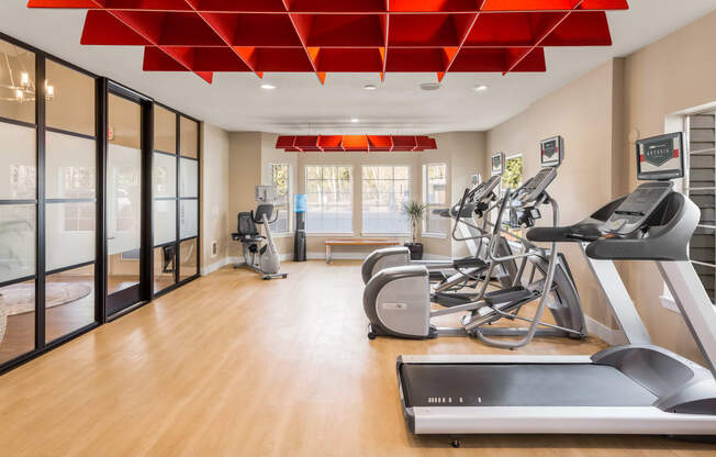 Modern fitness center at Artesia