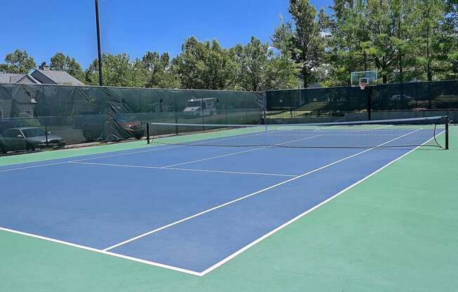 Tennis court at Normandy Club, Ohio, 45459