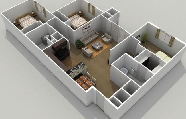 3 beds, 2 baths, 1,206 sqft, $1,876