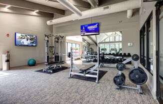 The Bennington's on-site fitness center