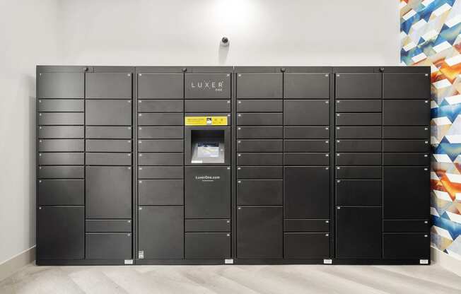 Package lockers at Trails at San Tan in Gilbert AZ