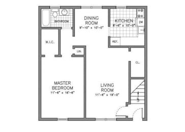 1 bed, 1 bath, $2,005