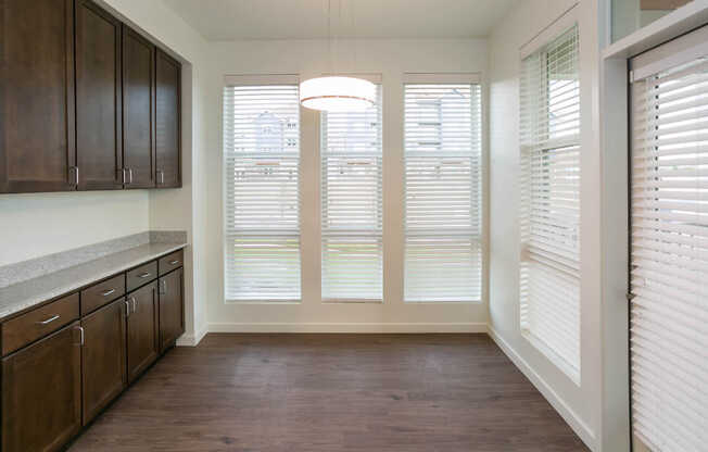 Dining Room with Hard Surface Flooring