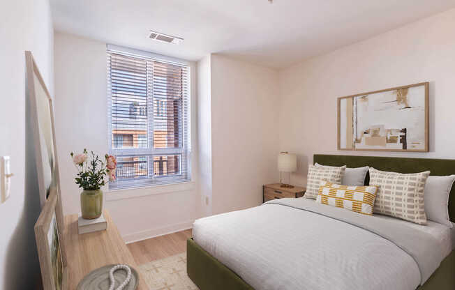 Bedroom with Hard Surface Flooring