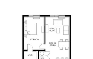 1 bed, 1 bath, 774 sqft, $2,300, Unit 425