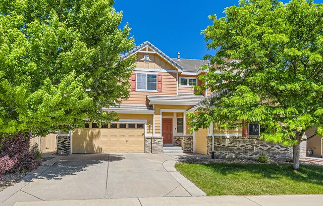 Evolve Real Estate: Meticulous Executive 6 Bedroom Plus Den with 3 car garage in the Heart of Highlands Ranch! Available August 1st!